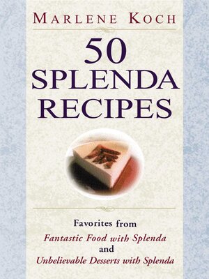 cover image of 50 Splenda Recipes